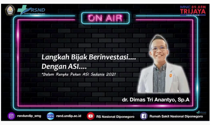 dr. Dimas Tri Anantyo, Sp. A (Pediatrician at Diponegoro National ...
