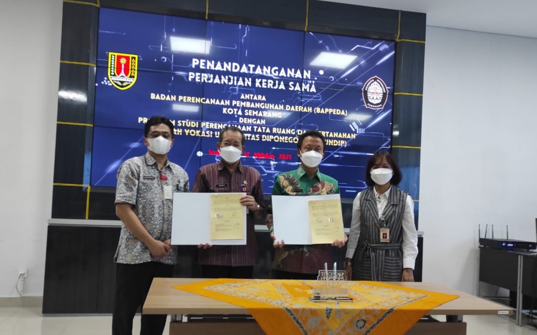 Undip Vocational School Collaborated with the Regional Development Planning Agency (Bappeda) of Semarang City