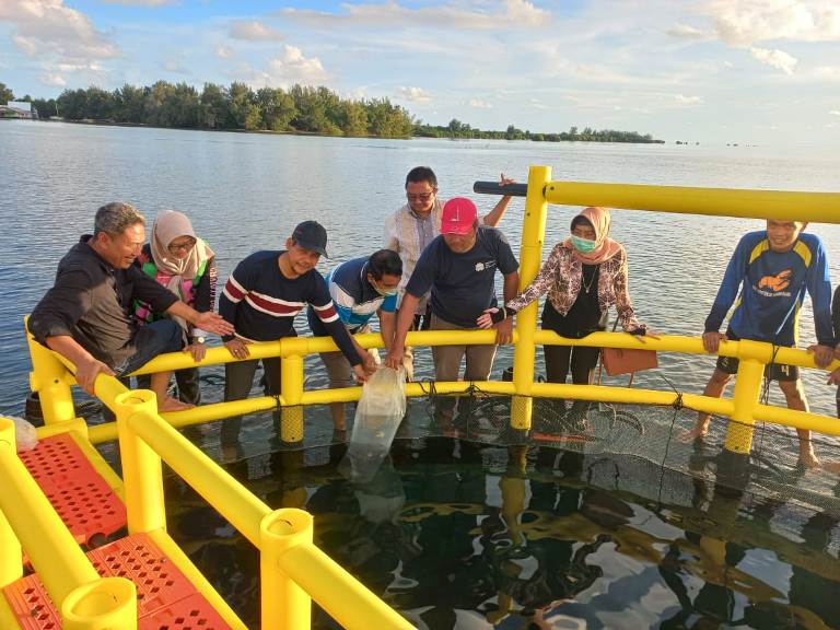 Faculty of Science and Mathematics Supported to Strengthening Undip Fisheries Research in Karimunjawa Islands