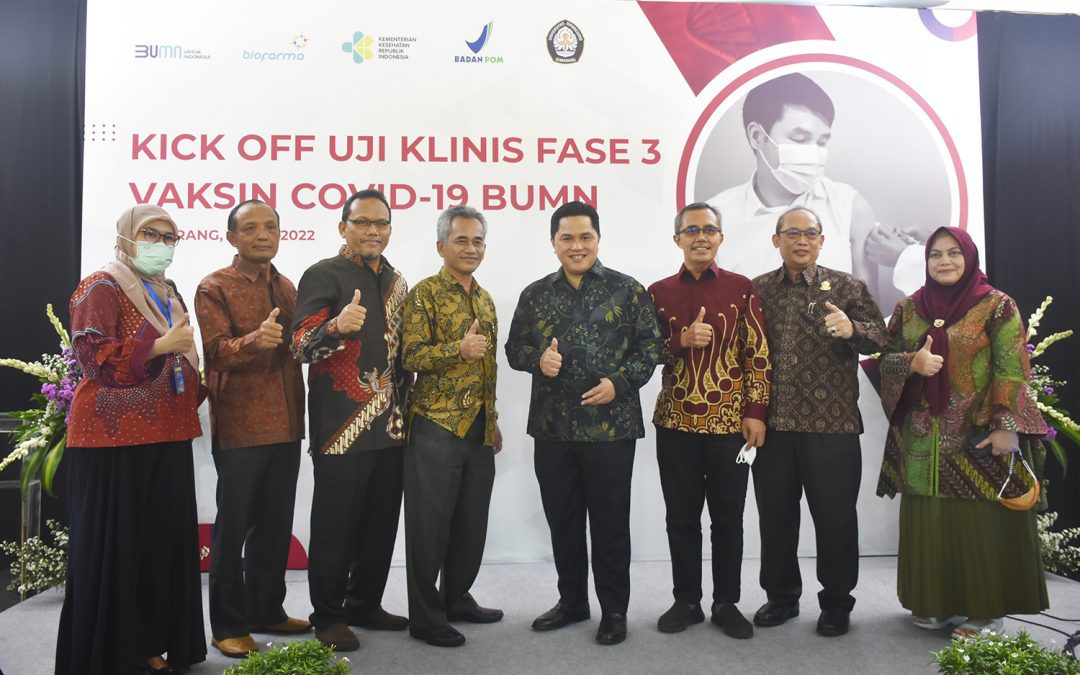 UNDIP is Active in Research and Development of BUMN Covid-19 Vaccines