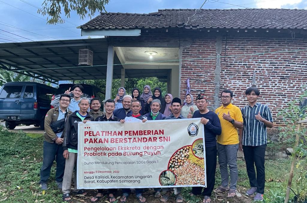 FPP UNDIP Assisted Quail Breeders in Kalisidi Village, West Ungaran District, Semarang Regency