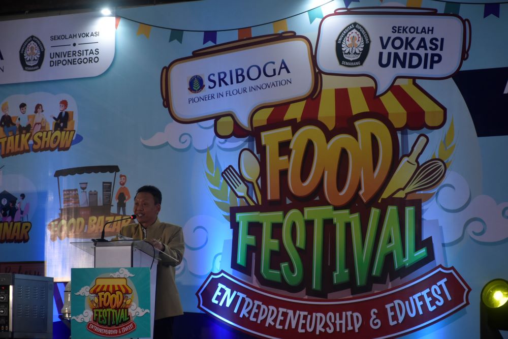 Food Festival, Entrepreneurship and Edufest 2023 SV UNDIP Meriahkan Auditorium Imam Barjo Pleburan