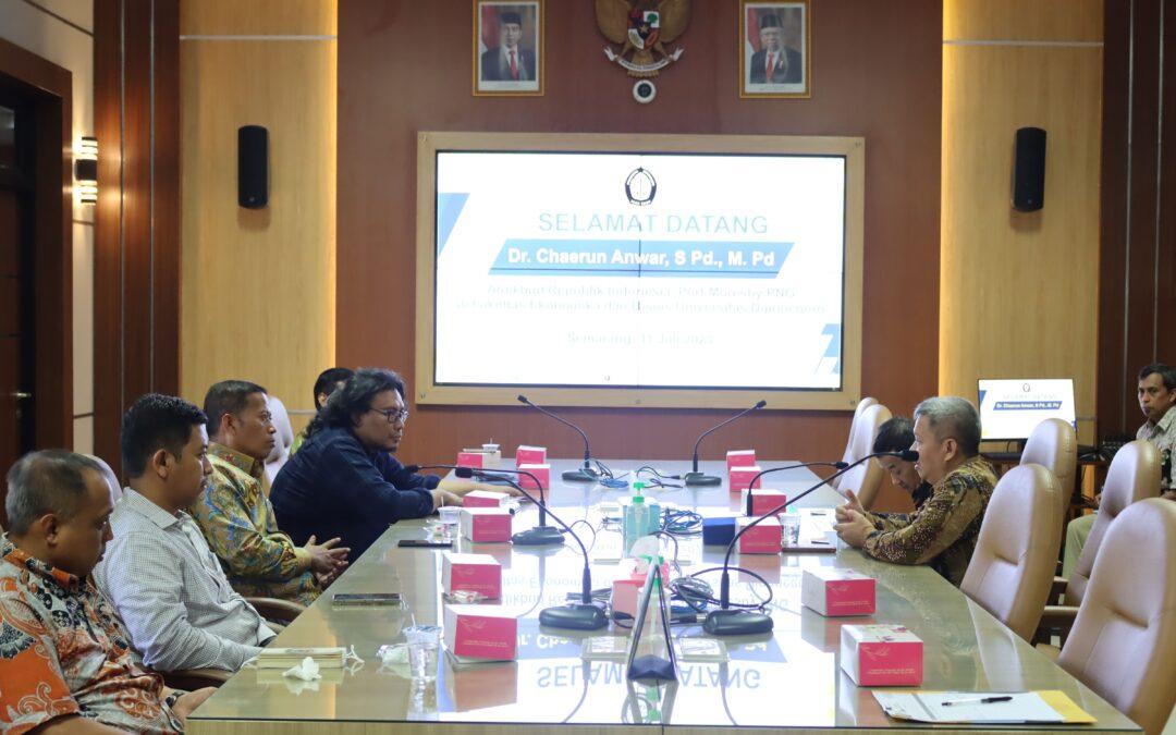 Education and Culture Attache of the Indonesian Embassy, Port Moresby Visited FEB UNDIP to Establish Cooperation