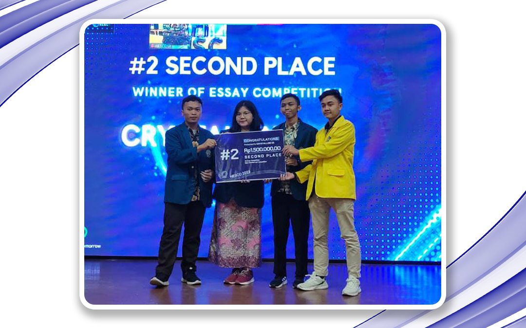 Crystalline 22 Team from the Faculty of Science and Mathematics UNDIP Won 2nd Place at NESCO UI 2023