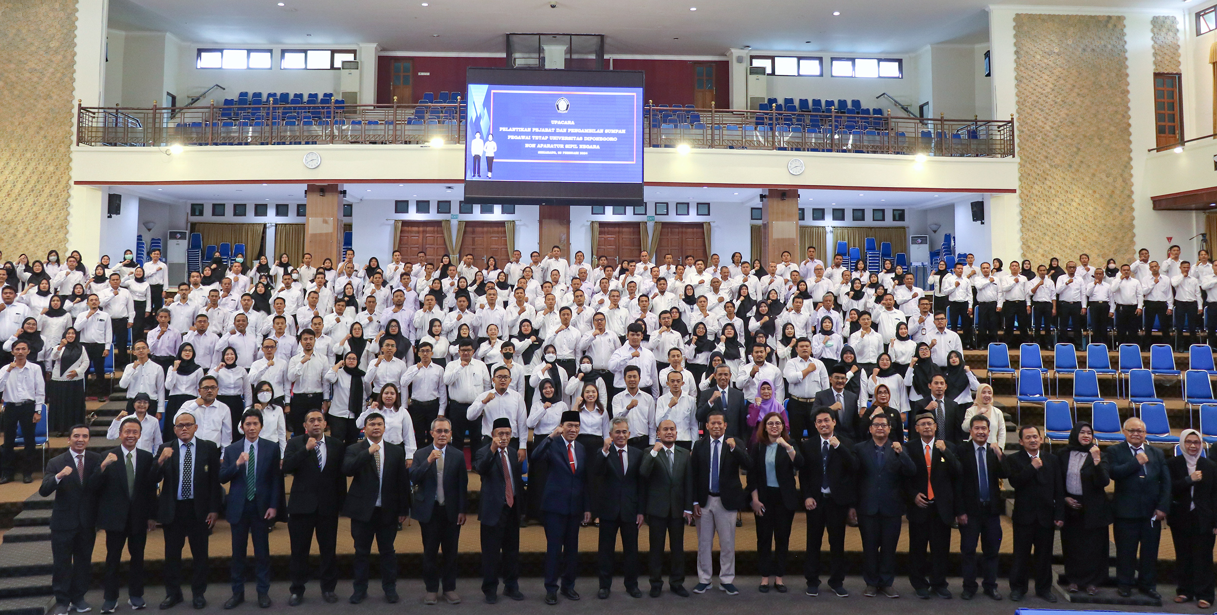 Rektor Undip: Jaga Integritas, Tingkatkan Kualitas Diri dan Semangat Pengabdian 3 IMG 0193