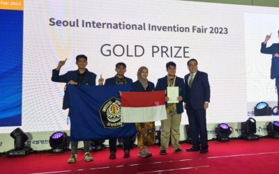 Proud Moment! Undip’s BRACTS Team Achieved the Gold Award at the 2023 Seoul International Invention Expo (SIIF)