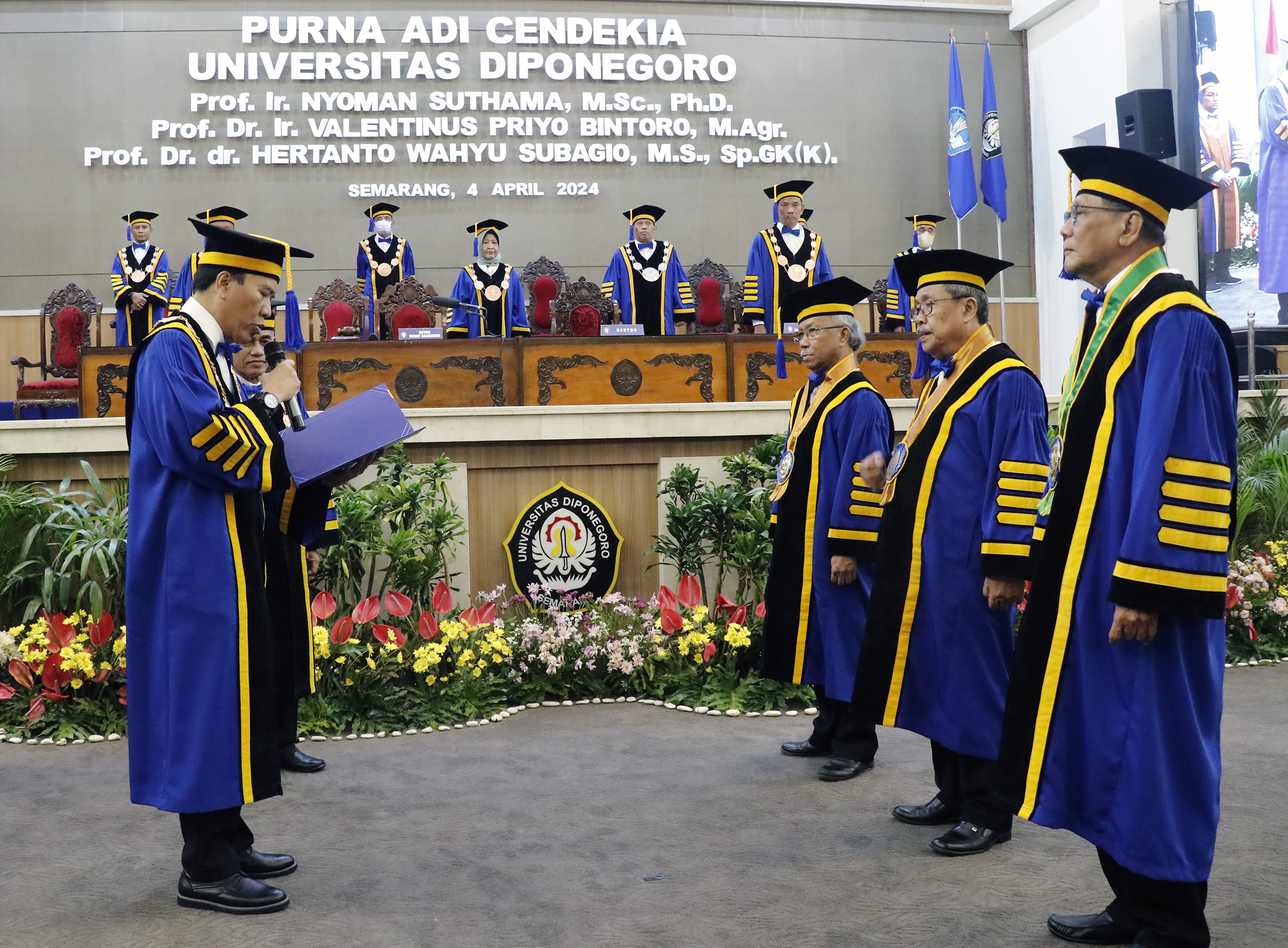 Orasi Purna Tugas Gubes FPP UNDIP: Kondisi Kita Adalah Makanan Kita 2 MG 9049