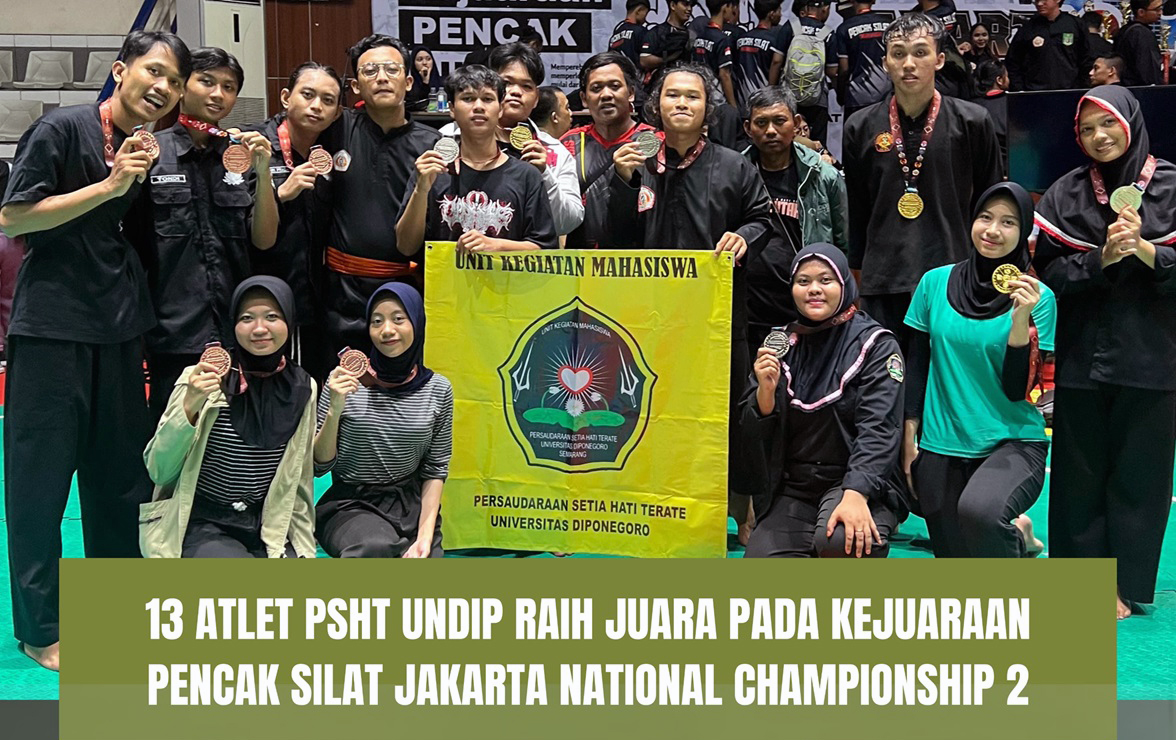 Rektor UNDIP Apresiasi Prestasi UKM PSHT - Universitas Diponegoro