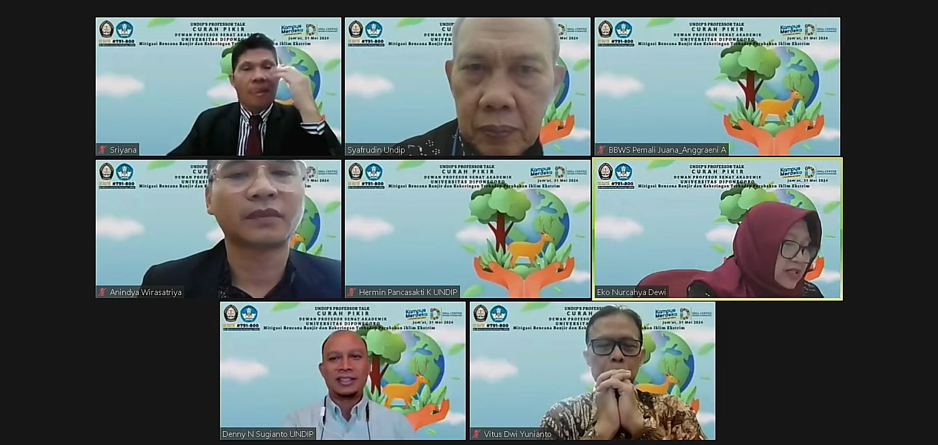 Undip professor talks