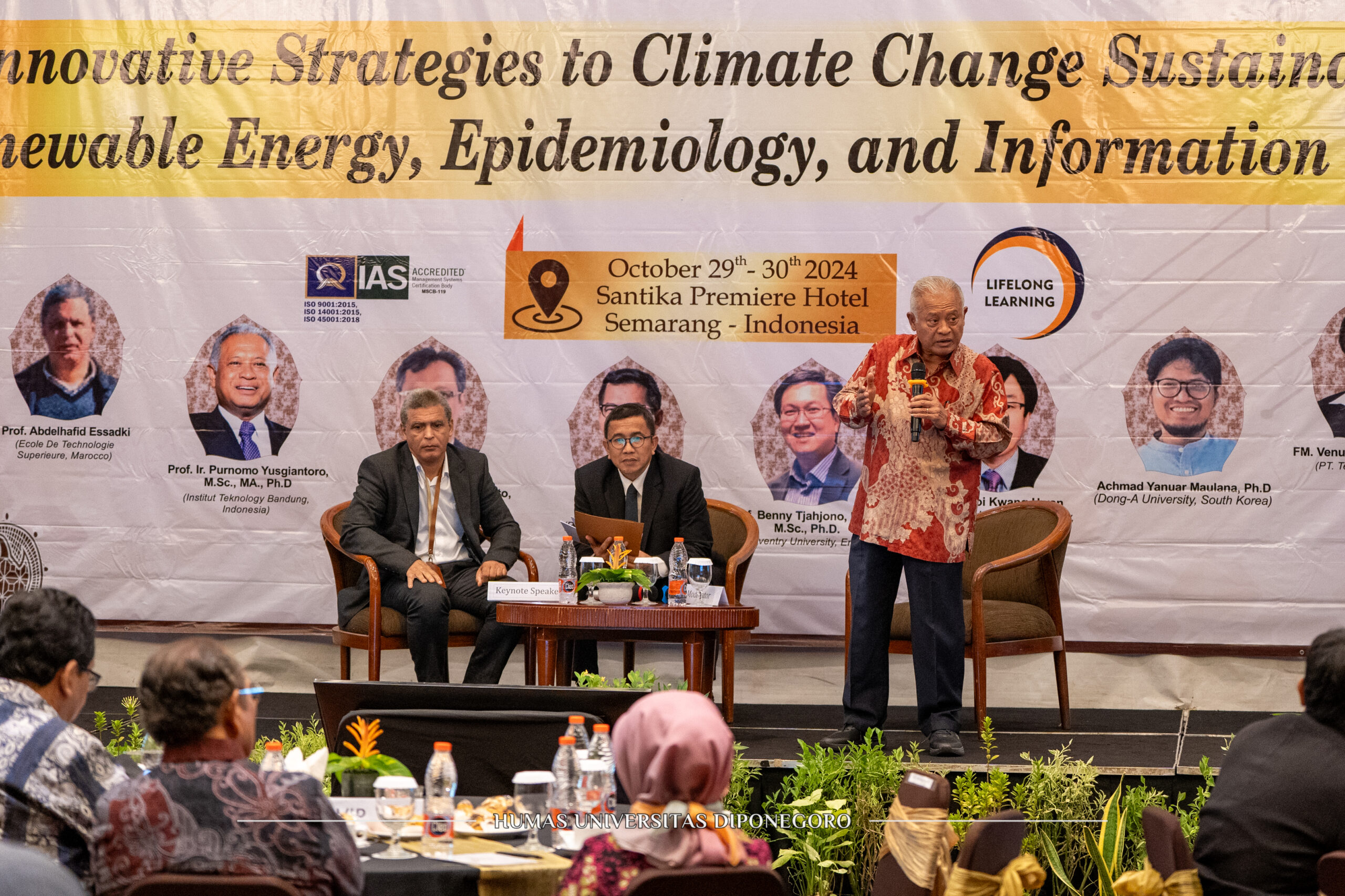 Konferensi Internasional ICENIS ke-9 Sekolah Pascasarjana UNDIP Ajang Berbagi Wawasan di Bidang Inovasi Lingkungan dan Industri