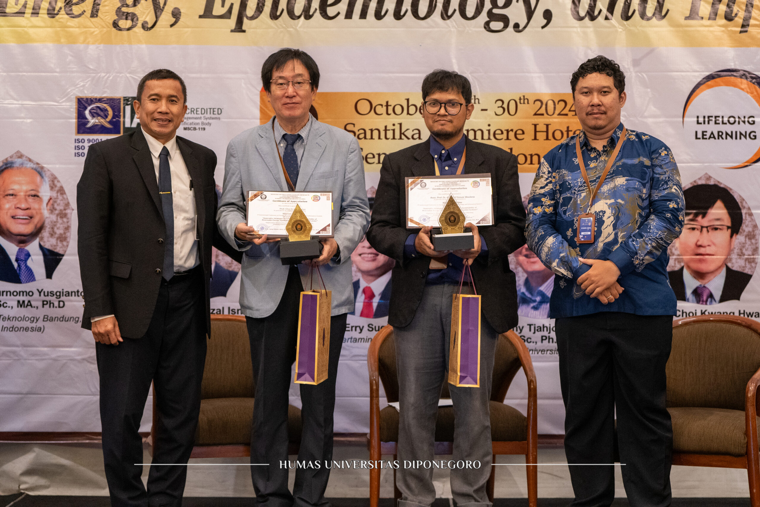 Konferensi Internasional ICENIS ke-9 Sekolah Pascasarjana UNDIP Ajang Berbagi Wawasan di Bidang Inovasi Lingkungan dan Industri