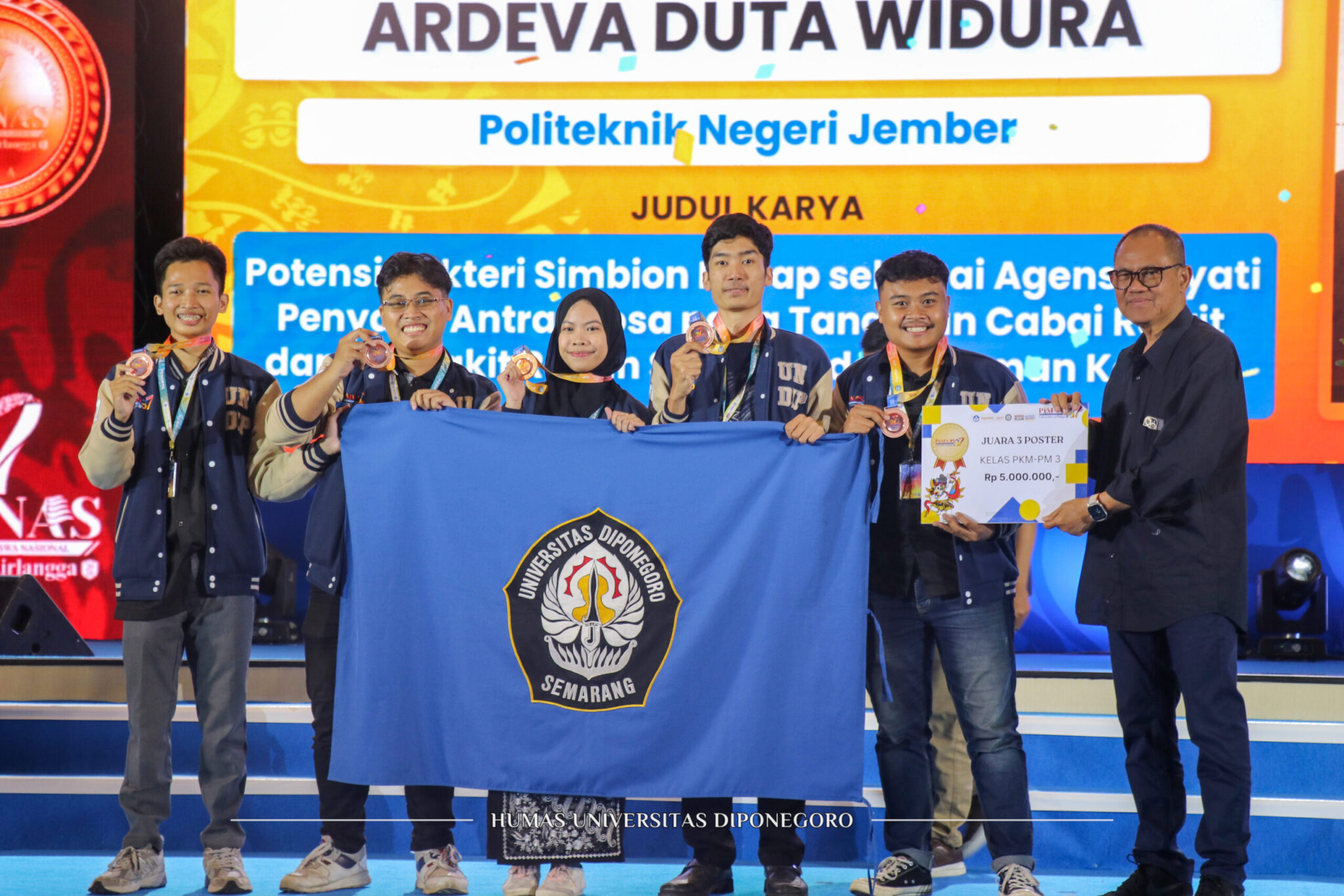 Kontingen UNDIP Peroleh Penghargaan dan Pengalaman Pada Ajang PIMNAS 2024