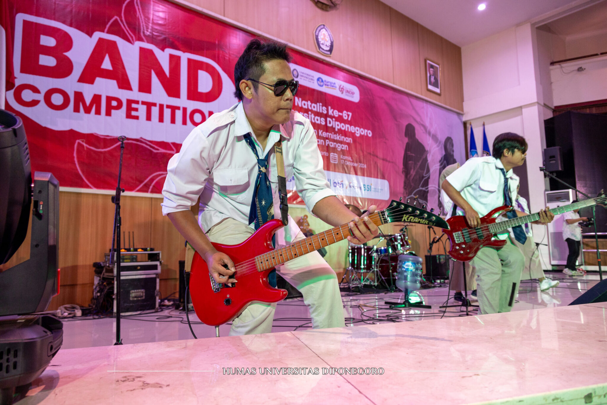 Keseruan Band Competition pada Dies Natalis Ke-67 UNDIP Kembangkan Talenta Civitas Academica