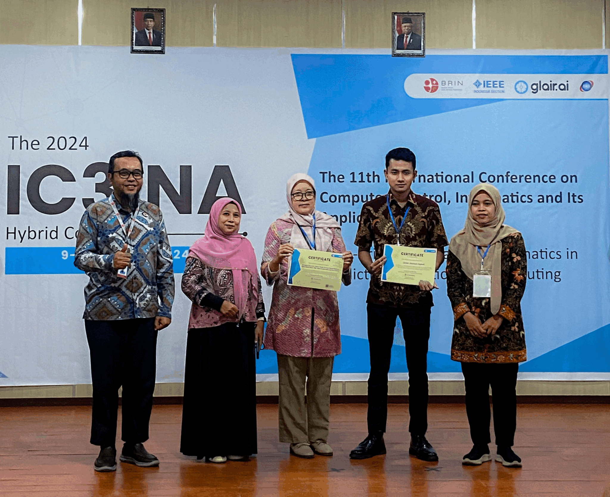 Guntur Awaludin (Mahasiswa FT UNDIP) Raih Best Presenter Award Di Ajang 11th IC3INA 2024