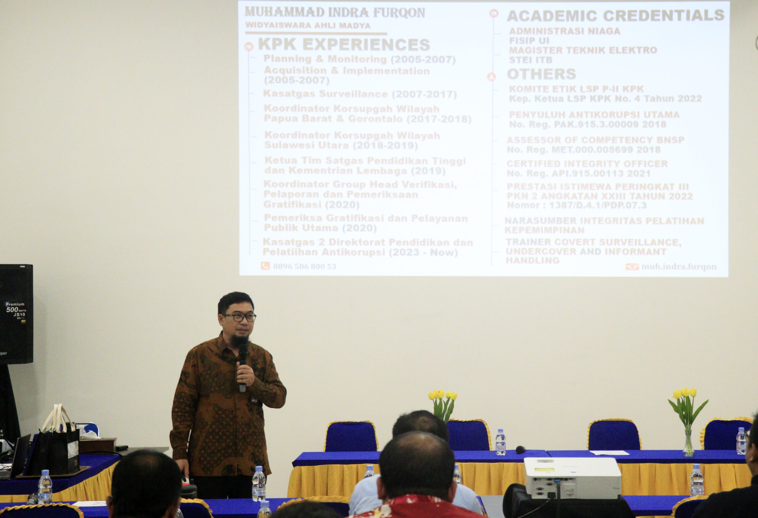 Perkuat Program Pengendalian Gratifikasi, SPI UNDIP Gelar Bimtek oleh Komisi Pemberantasan Korupsi (KPK)