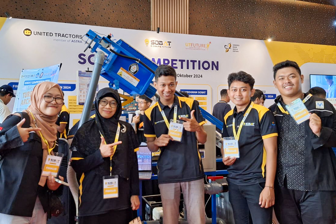 Mahasiswa SV UNDIP Juara 3 Sobat Competition 2024 PT United Tractor Tbk