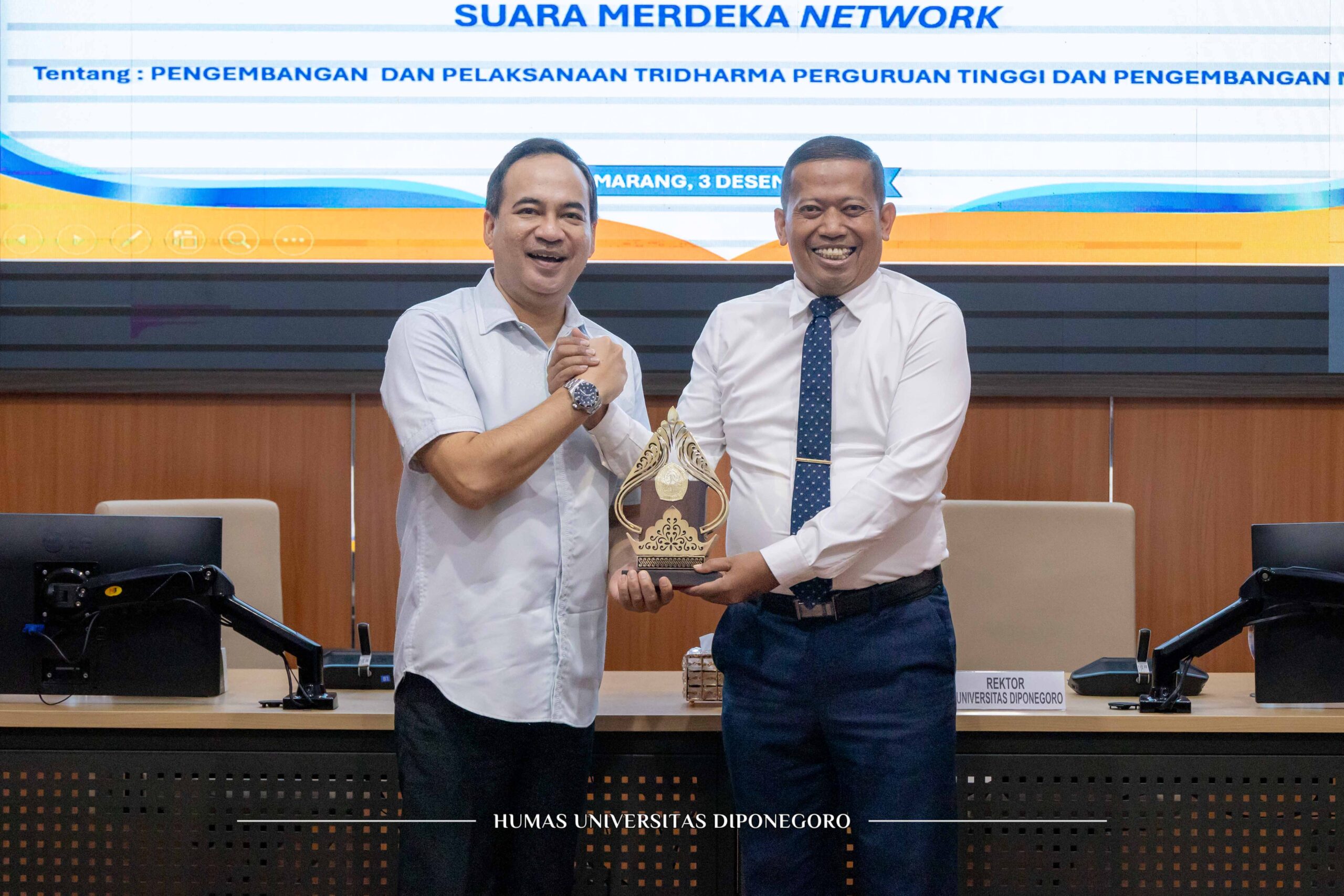 UNDIP dan Suara Merdeka Network (SMN) Pererat Kolaborasi dan Sinergi Melalui MOU