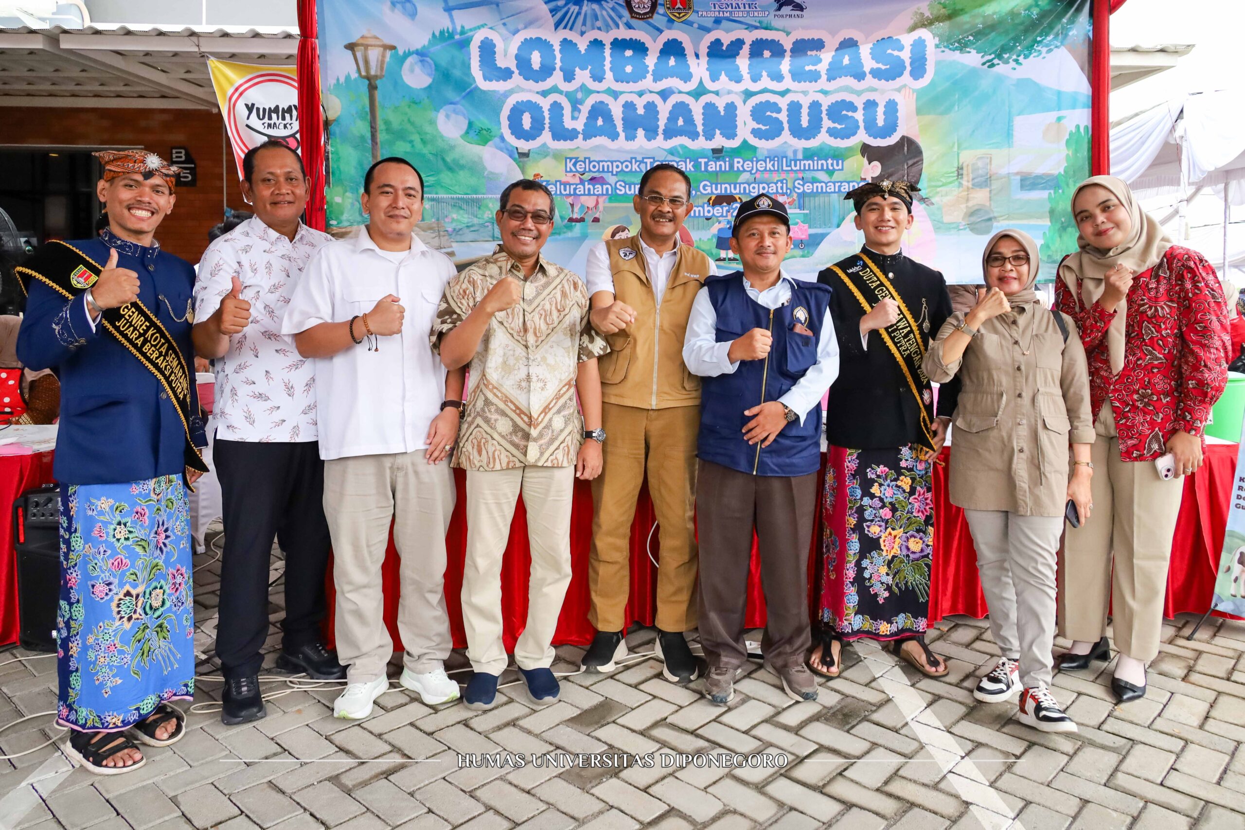 Susu Tak Lagi Terbuang: UNDIP Latih Warga Desa Sumurrejo Kembangkan Produk Olahan