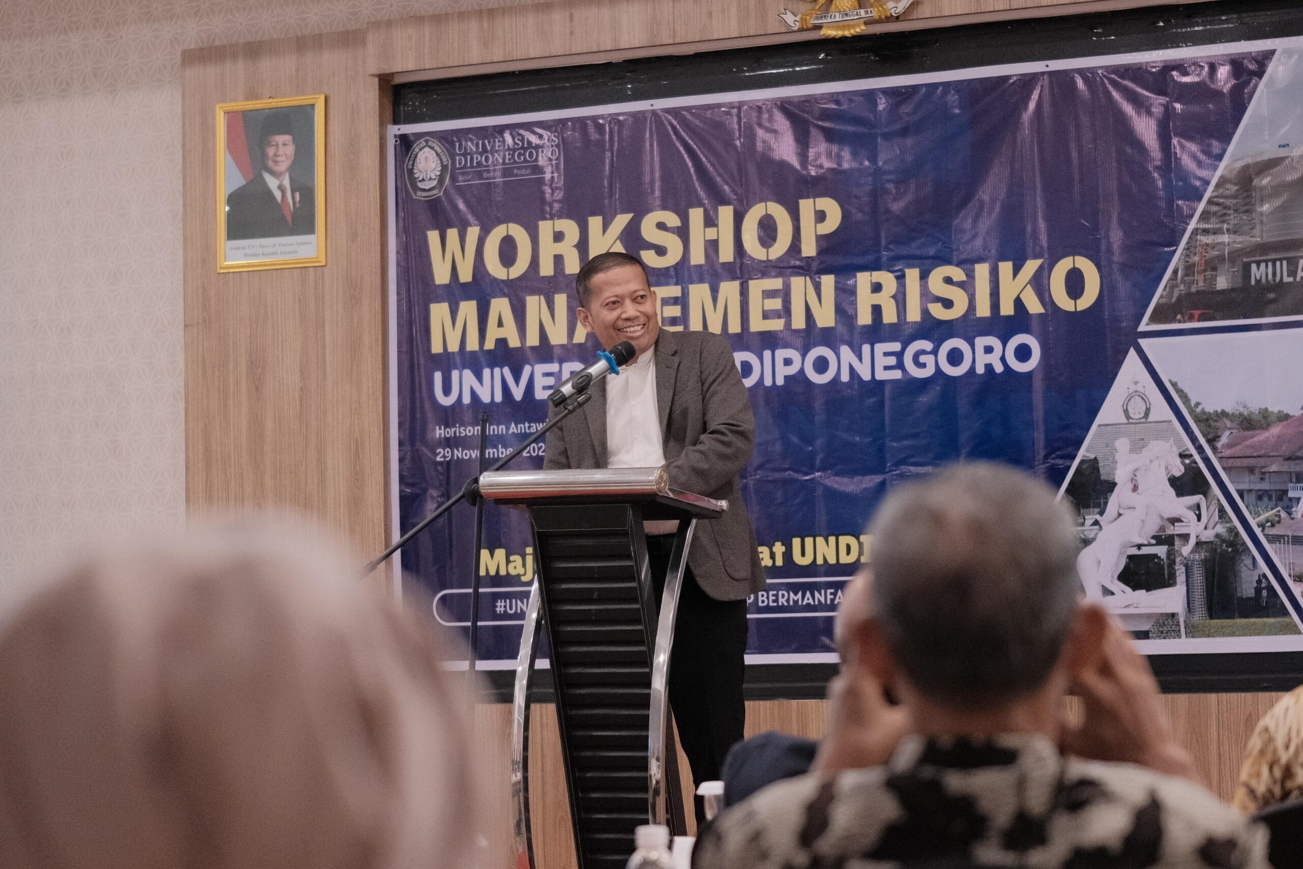 UNDIP Gelar Workshop Manajemen Risiko untuk Tingkatkan Tata Kelola Perguruan Tinggi